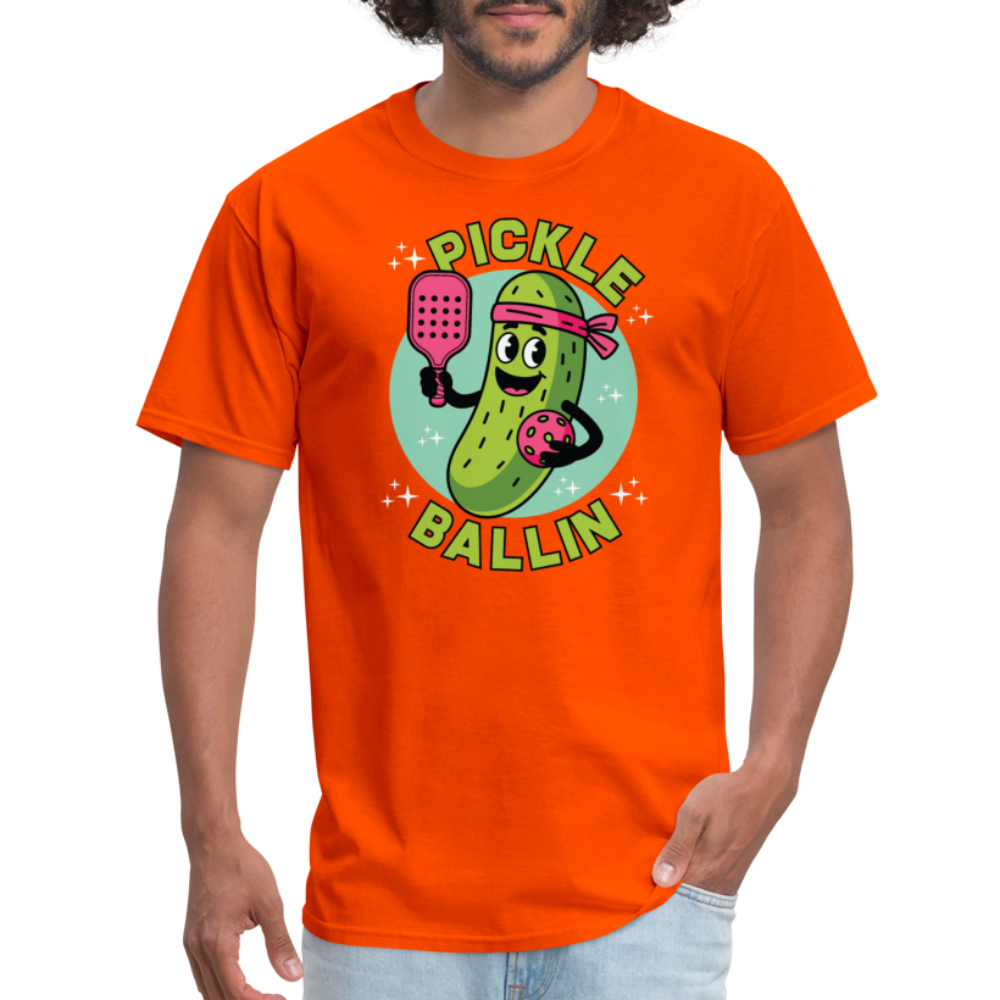 Pickle Ballin T-Shirt - orange