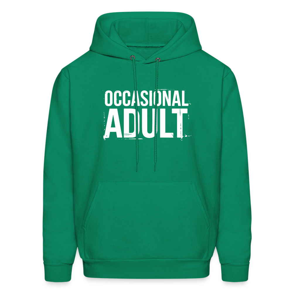 Occasional Adult Hoodie - kelly green