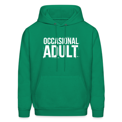 Occasional Adult Hoodie - kelly green