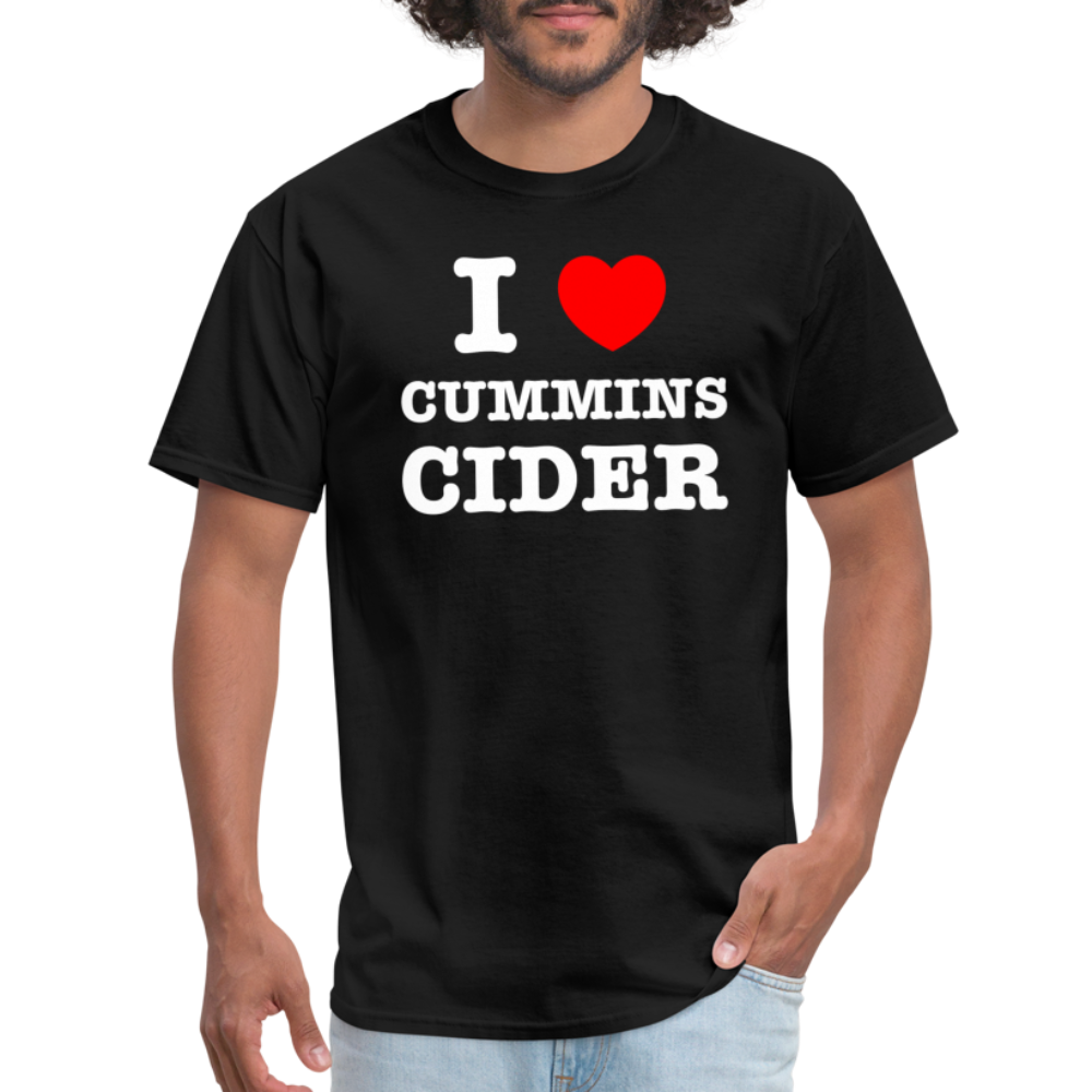 I Heart Cummins Cider T-Shirt - black