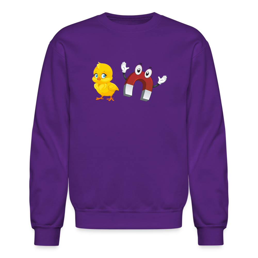 Chick Magnet Sweatshirt - Color: purple