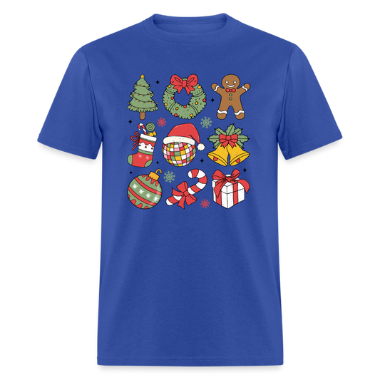 Christmas Holiday Season T-Shirt - royal blue