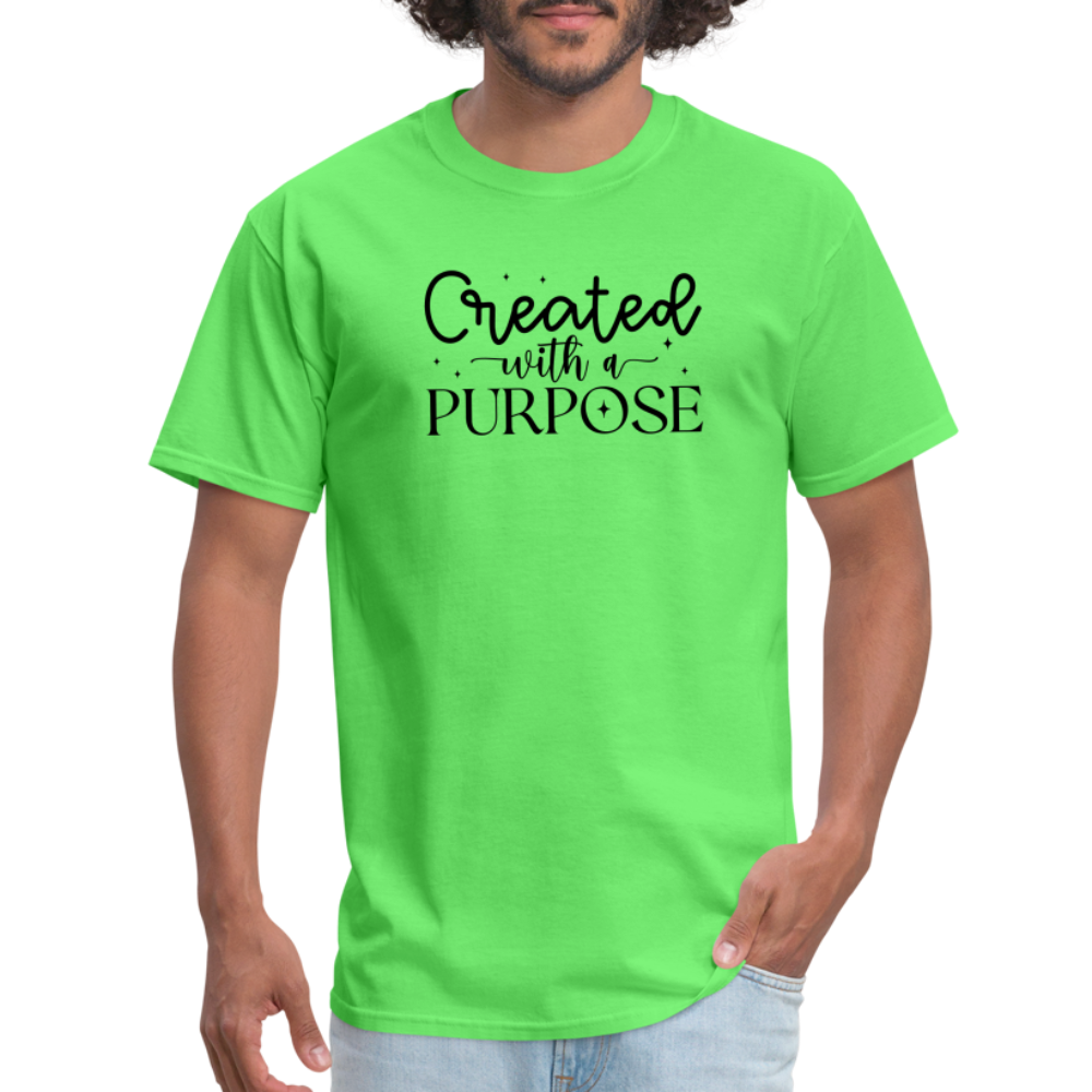 Created with a Purpose T-Shirt - kiwi