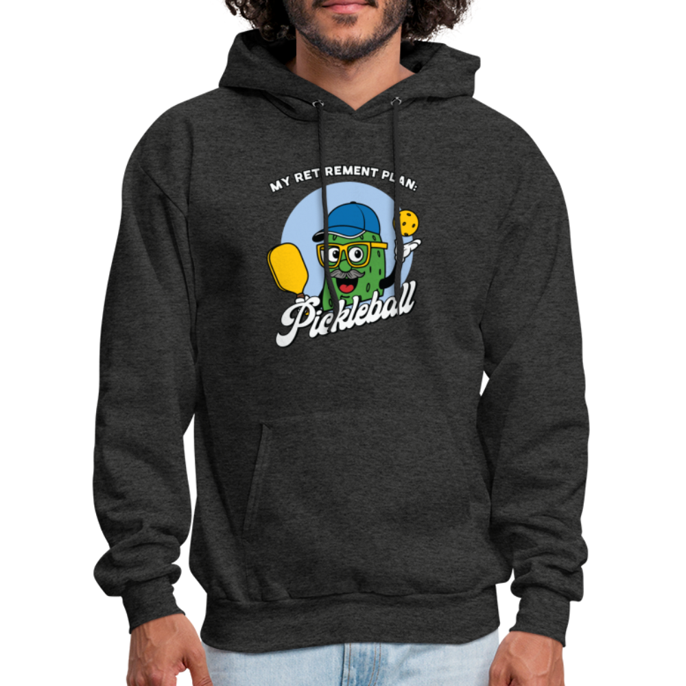 My Retirement Plan: Pickleball Hoodie - charcoal grey