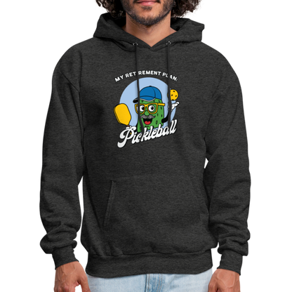 My Retirement Plan: Pickleball Hoodie - charcoal grey