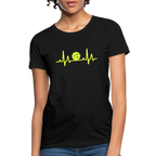 Pickleball Heartbeat Women's Contoured T-Shirt