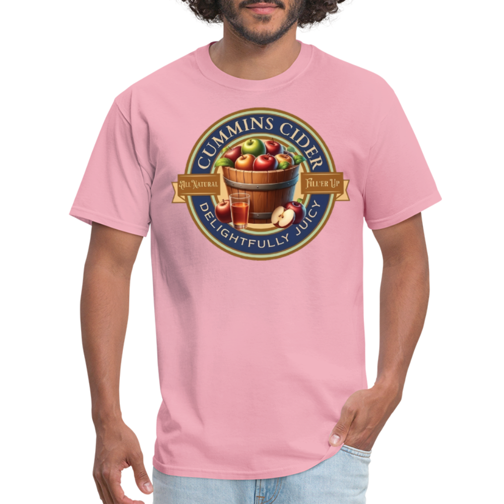 Cummins Cider (Funny Adult Humor) T-Shirt - pink