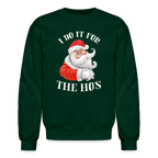 Christmas Santa - I Do It For The Ho's Sweatshirt