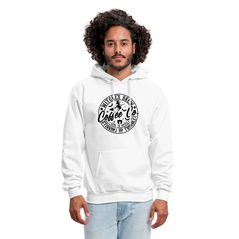 Witches Brew Coffee Co (Halloween) Hoodie - white