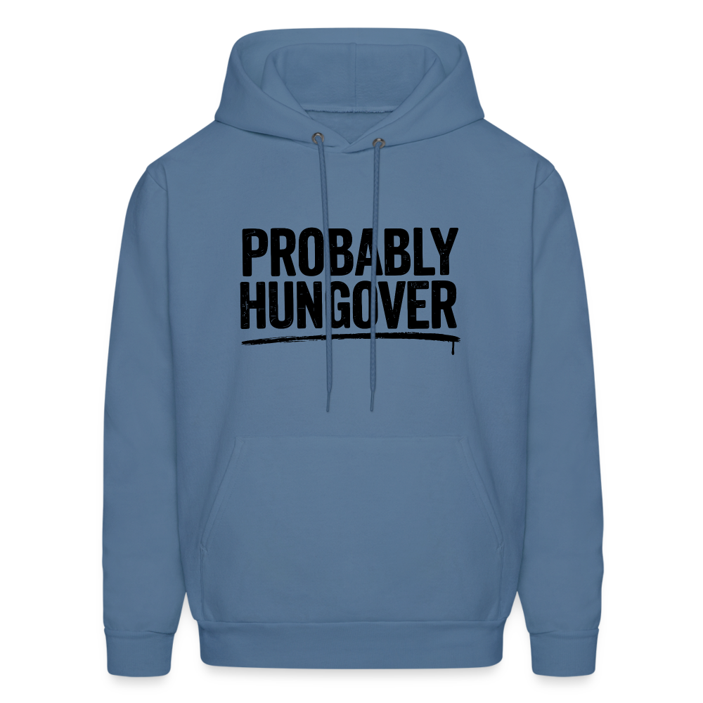 Probably Hungover Hoodie - denim blue