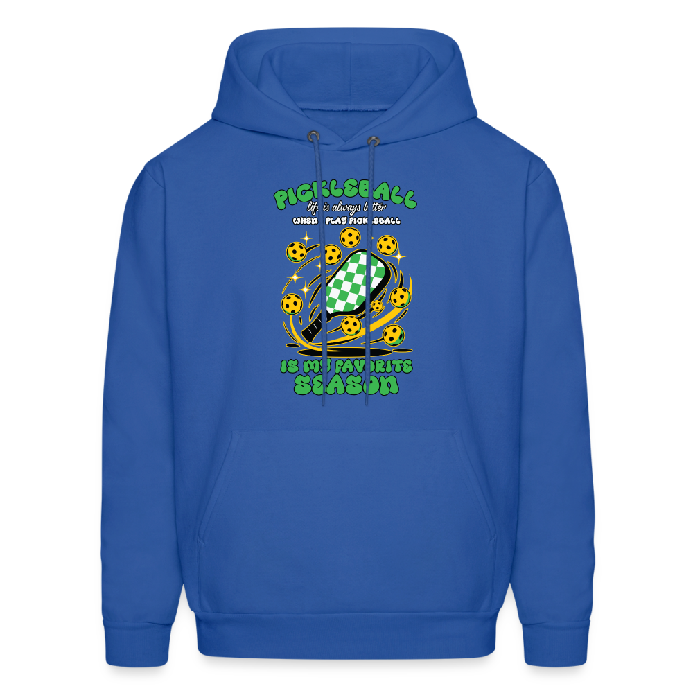 Pickleball Is My Favorite Season Hoodie - royal blue