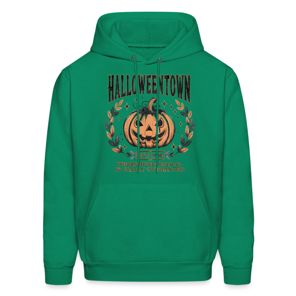 Halloweentown Hoodie (Where Normal is Overrated) - kelly green