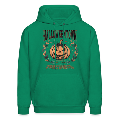 Halloweentown Hoodie (Where Normal is Overrated) - kelly green