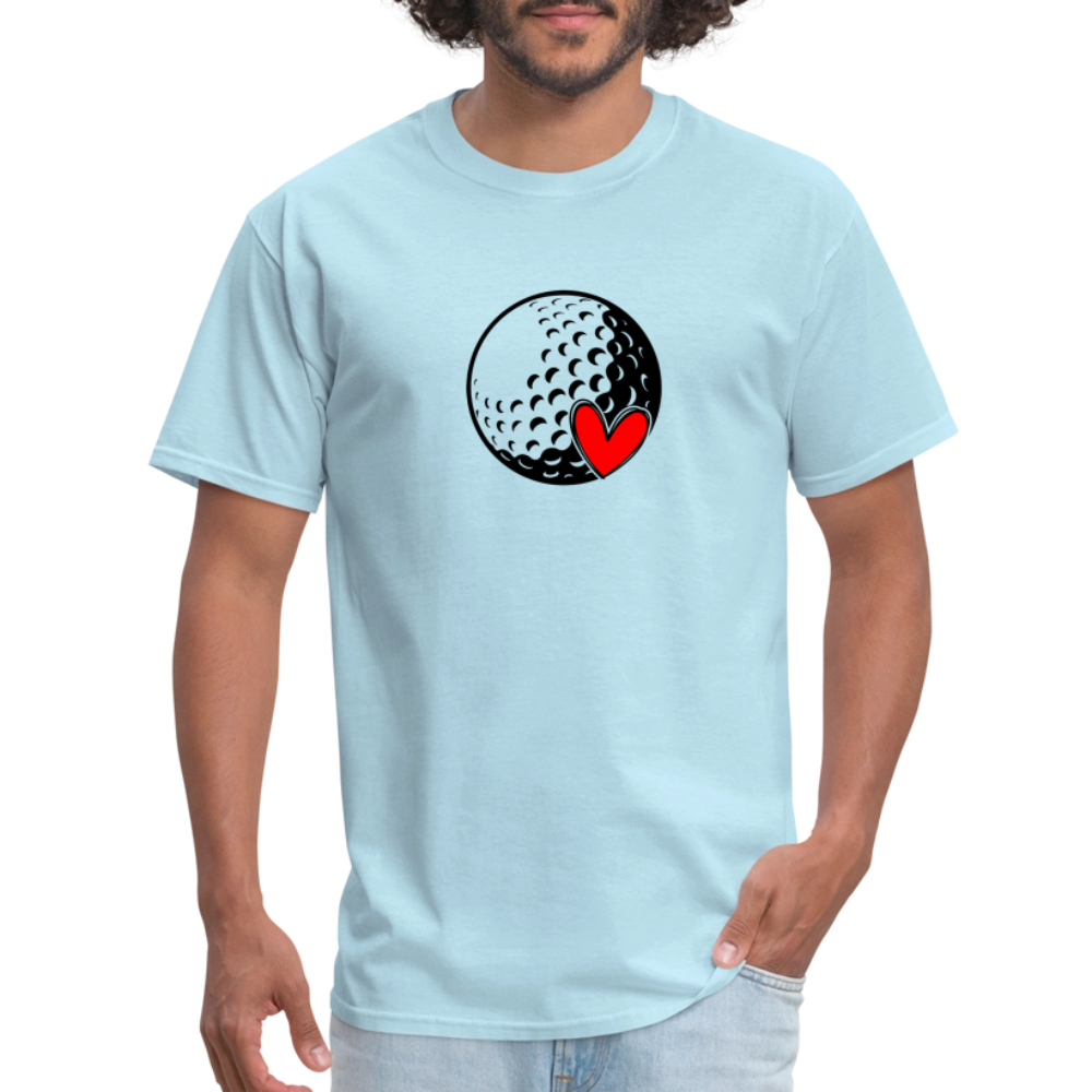 Love Golf T-Shirt - powder blue