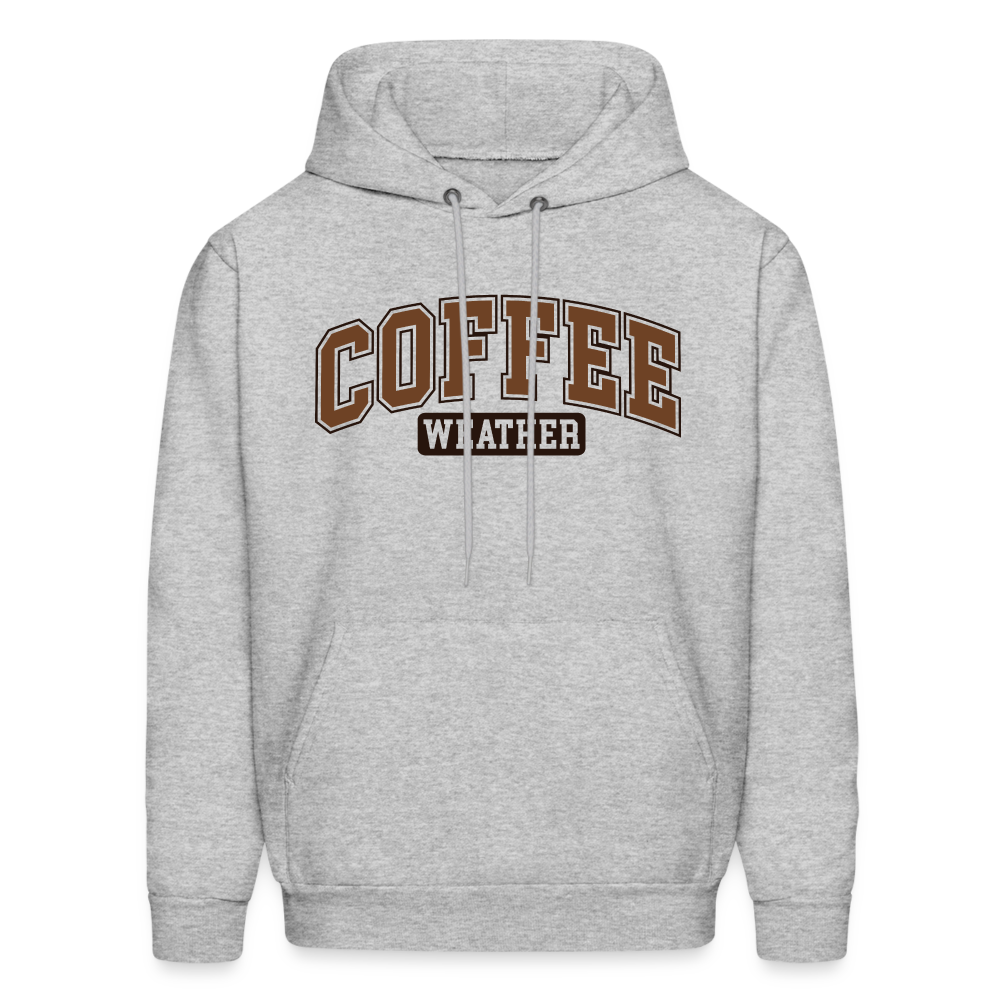 Coffee Weather Hoodie - heather gray