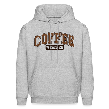 Coffee Weather Hoodie - heather gray