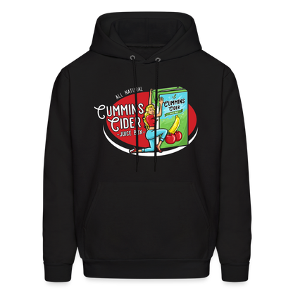 Cummins Cider Juice Box (Adult Sexual Humor) Hoodie - black