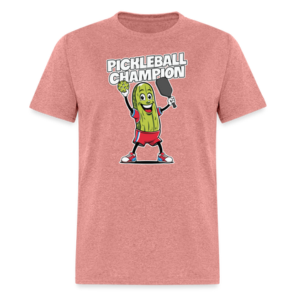 Pickleball Champion T-Shirt - heather mauve