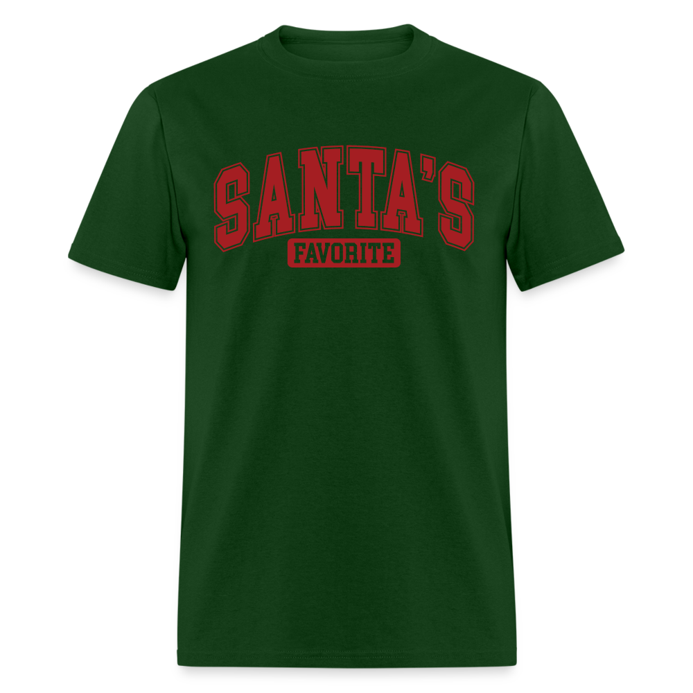 Santa's Favorite T-Shirt - forest green