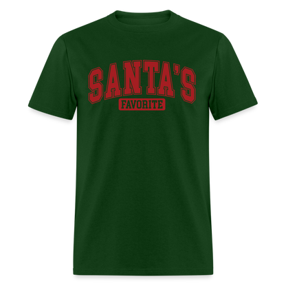 Santa's Favorite T-Shirt - forest green