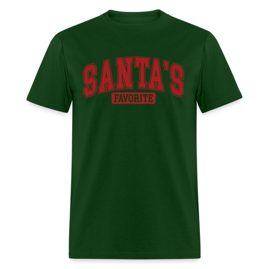 Santa's Favorite T-Shirt - forest green