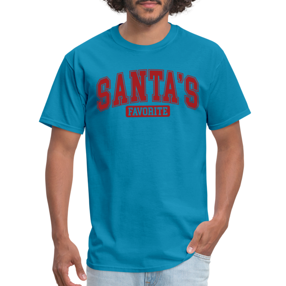 Santa's Favorite T-Shirt - turquoise