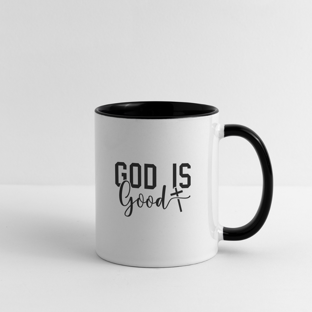 God is Good Coffee Mug - white/black