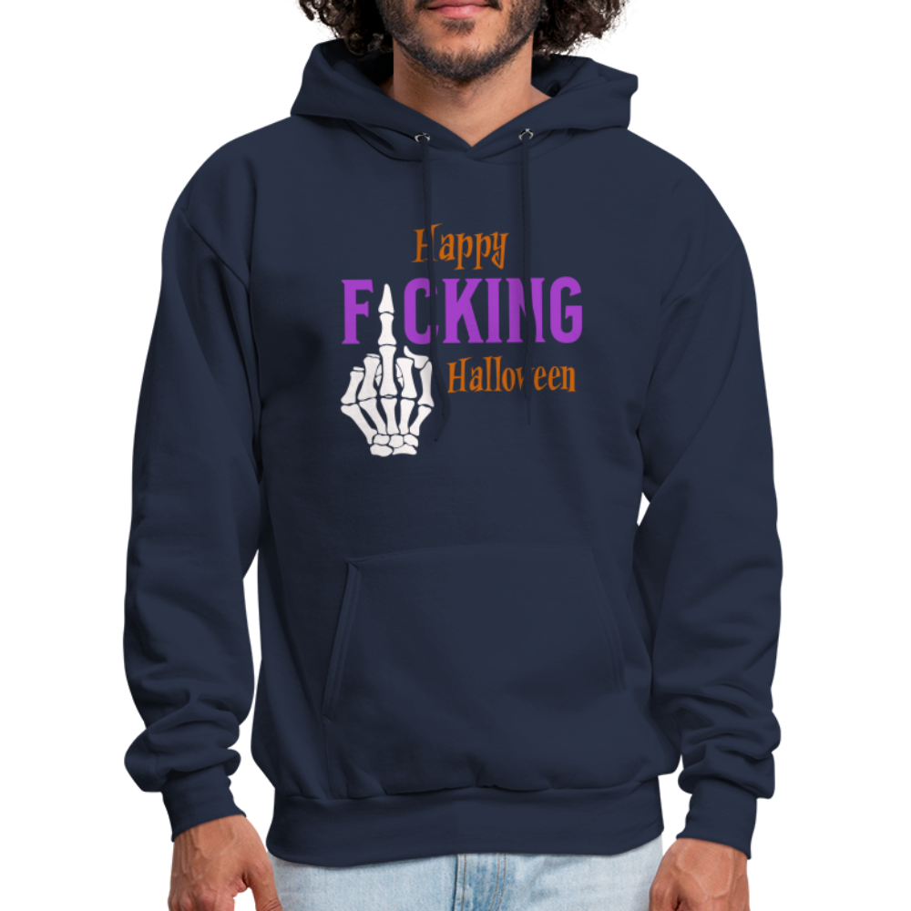 Happy F*cking Halloween Hoodie - navy