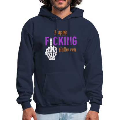 Happy F*cking Halloween Hoodie - navy