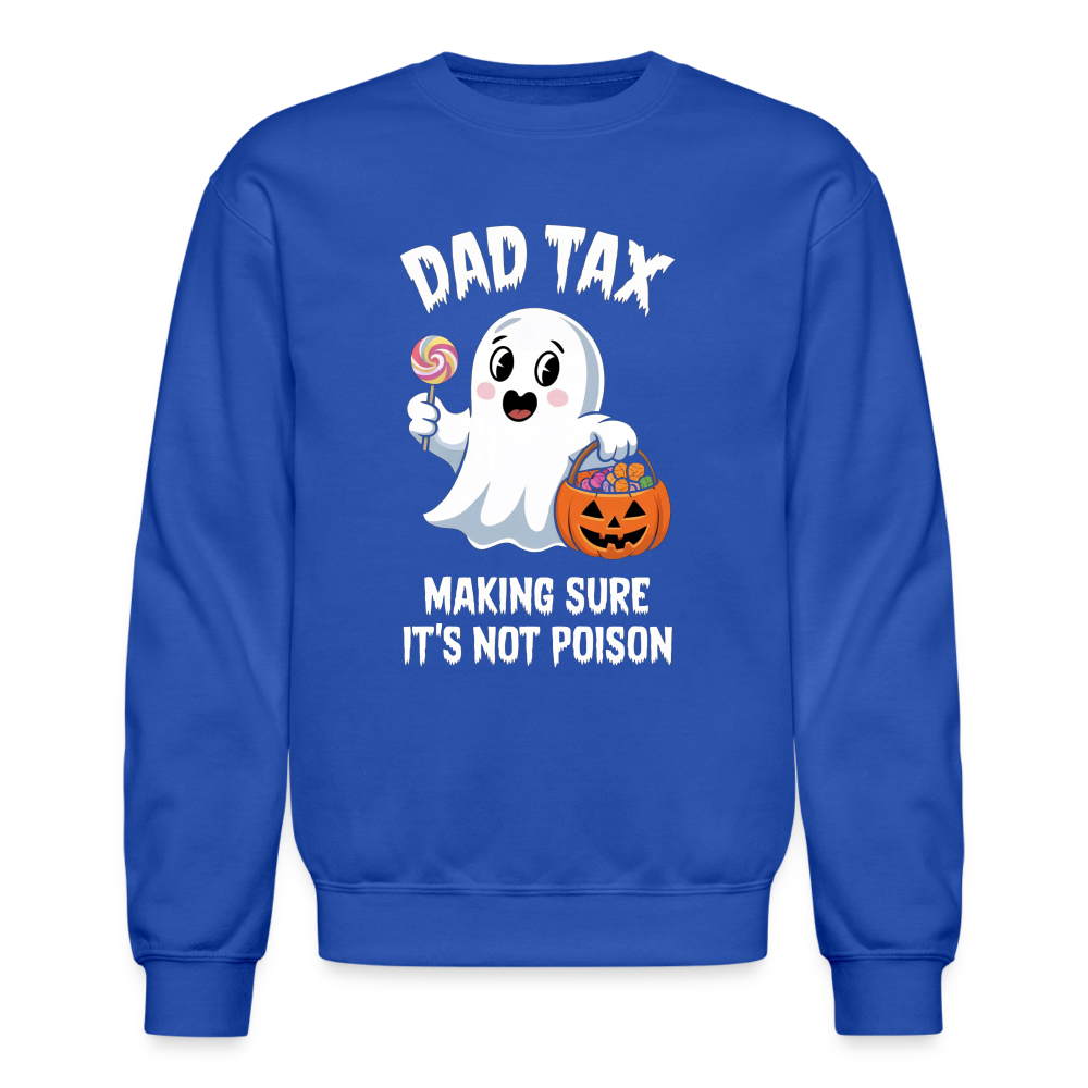 Dad Tax (Halloween) Sweatshirt - royal blue