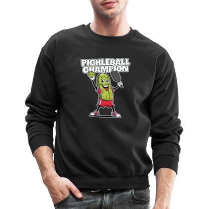 Pickleball Champion Sweatshirt - black