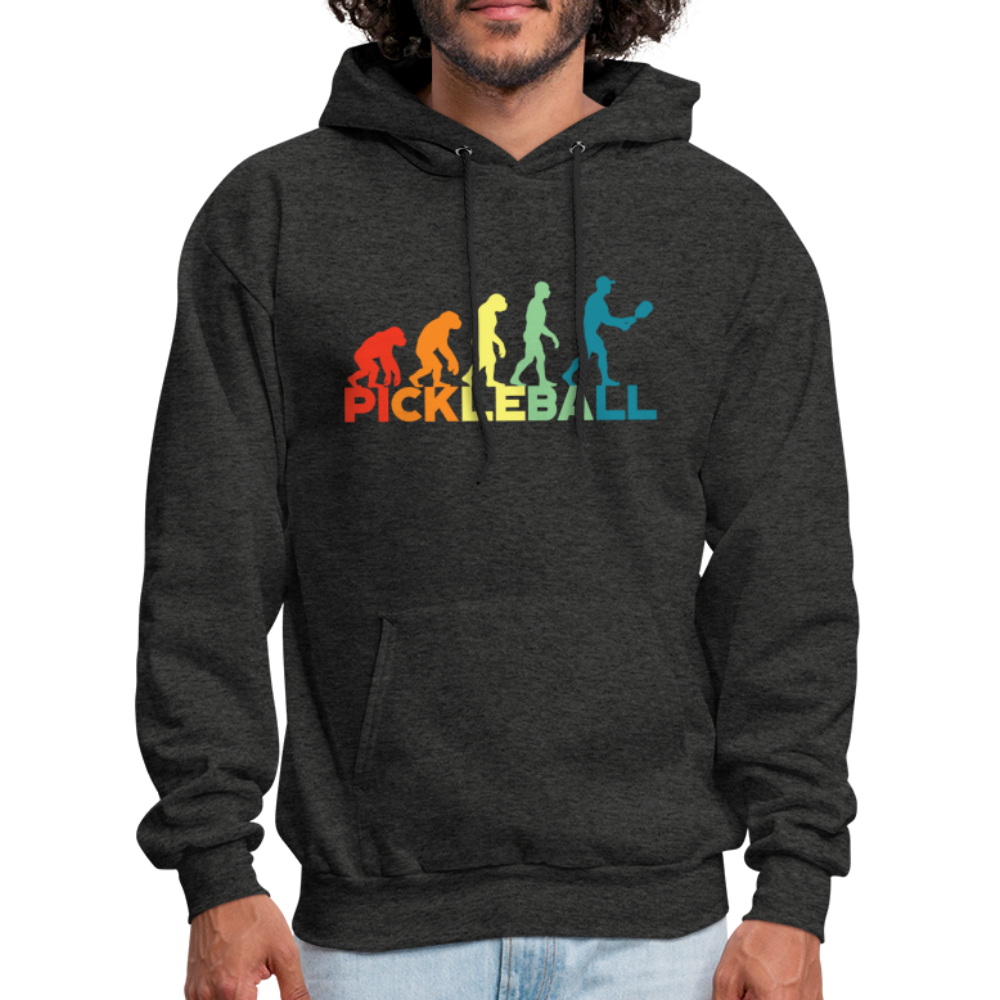 Pickleball Evolution Hoodie - charcoal grey