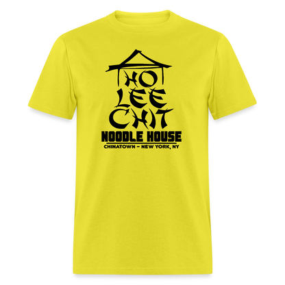 Ho Lee Chit (Noodle House) T-Shirt - yellow