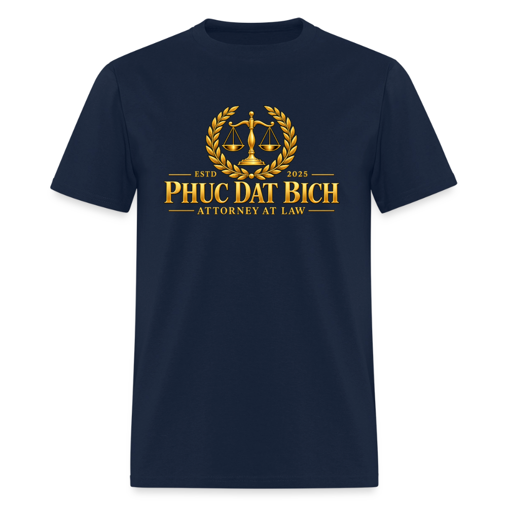 Phuc Dat Bich Attorney At Law T-Shirt - navy