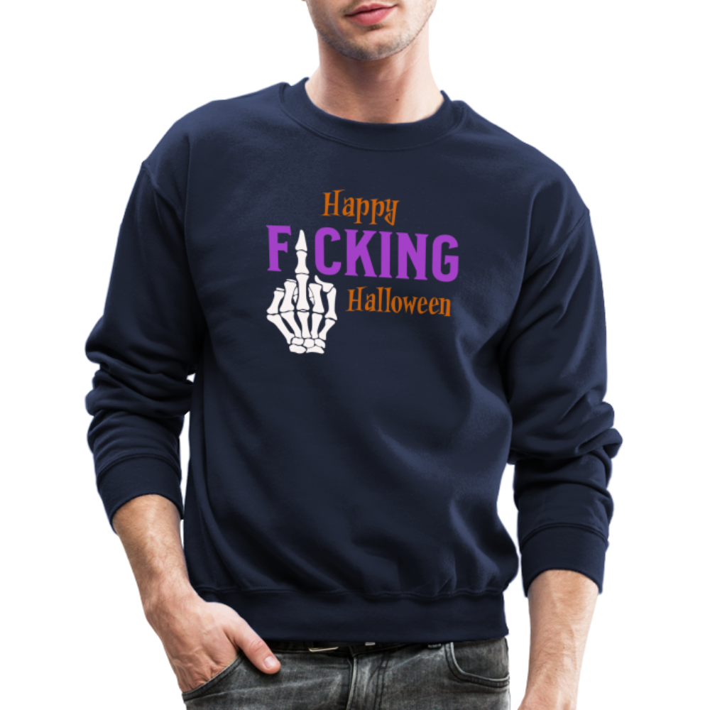 Happy F*cking Halloween Sweatshirt - navy