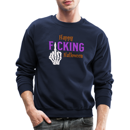 Happy F*cking Halloween Sweatshirt - navy