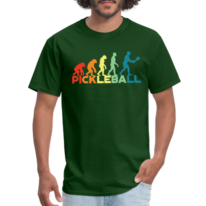 Pickleball Evolution T-Shirt - forest green