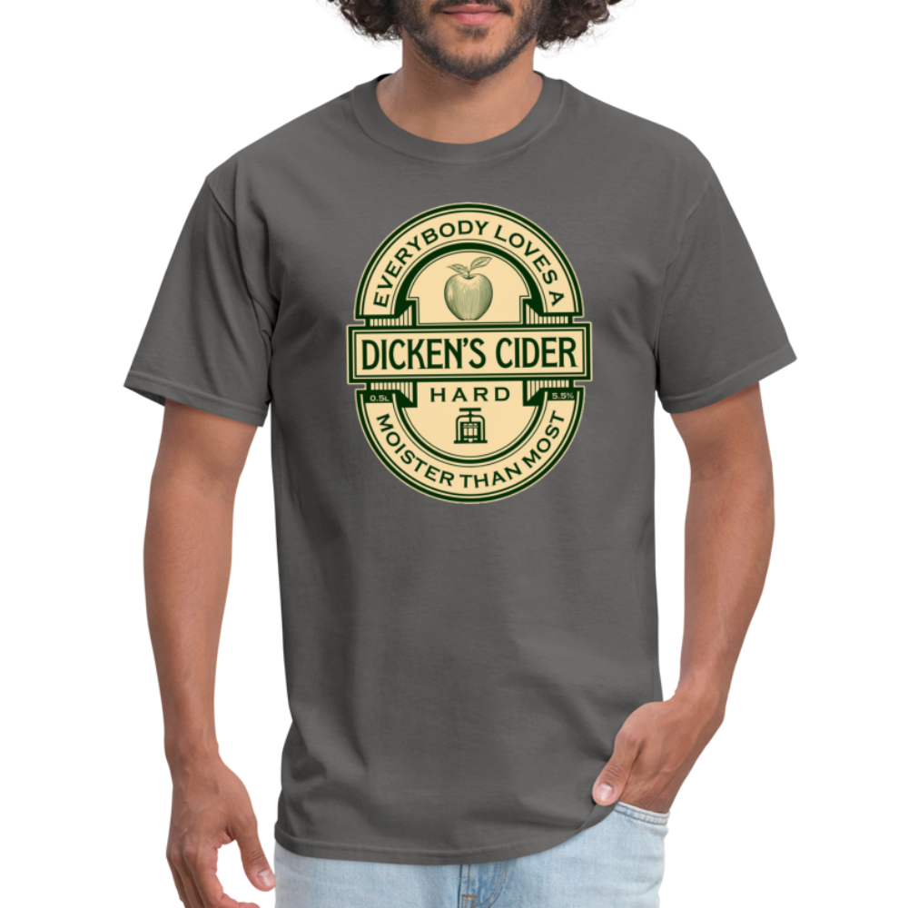 Dicken's Cider T-Shirt - charcoal