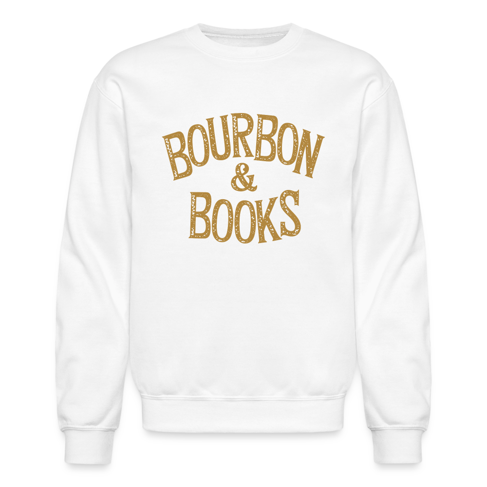 Bourbon & Books Sweatshirt - white