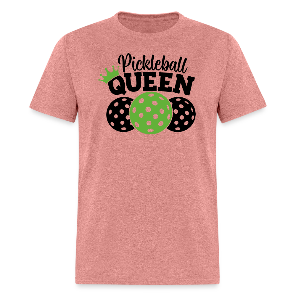 Pickleball Queen T-Shirt - heather mauve