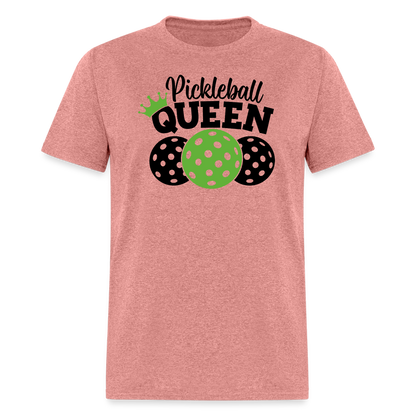 Pickleball Queen T-Shirt - heather mauve