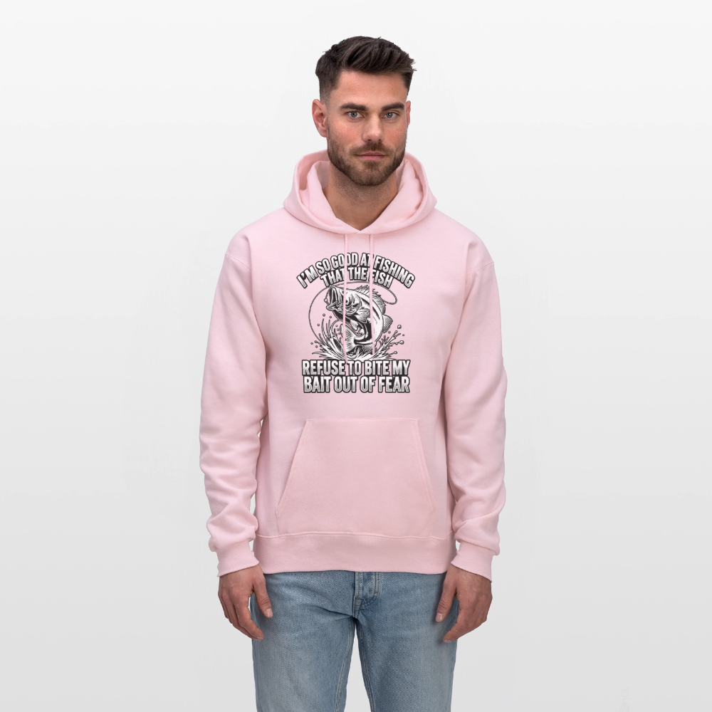 I’m So Good at Fishing the Fish Refuse to Bite Hoodie Color: Denim Blue