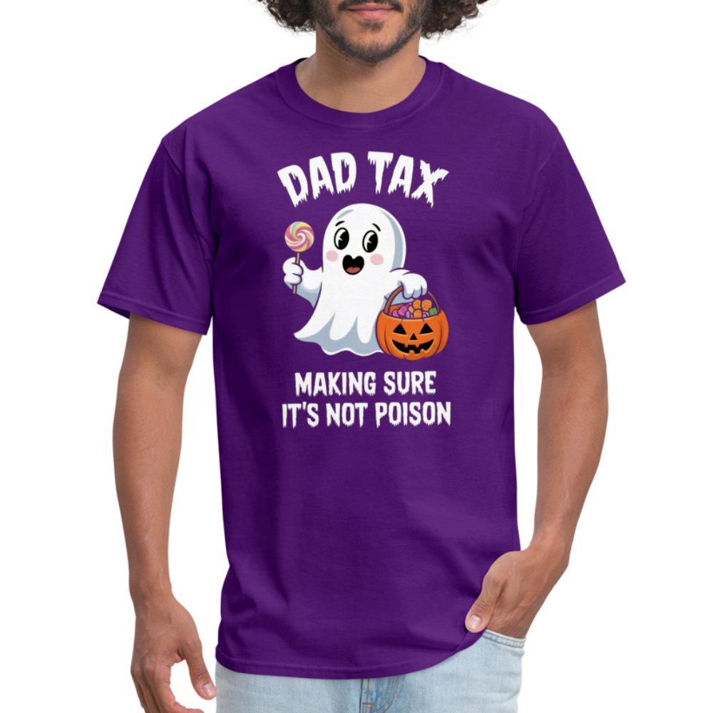 Dad Tax (Halloween) T-Shirt - purple