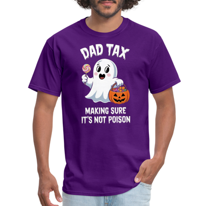 Dad Tax (Halloween) T-Shirt - purple