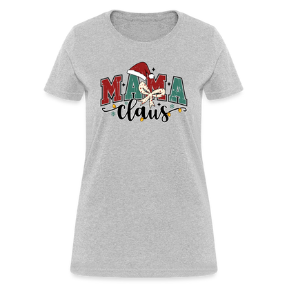 Mama Claus Women's Contoured T-Shirt - heather gray