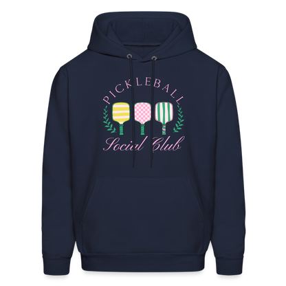 Pickleball Social Club Hoodie - navy