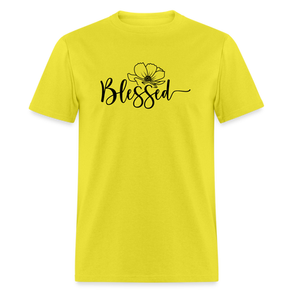 Blessed T-Shirt - yellow