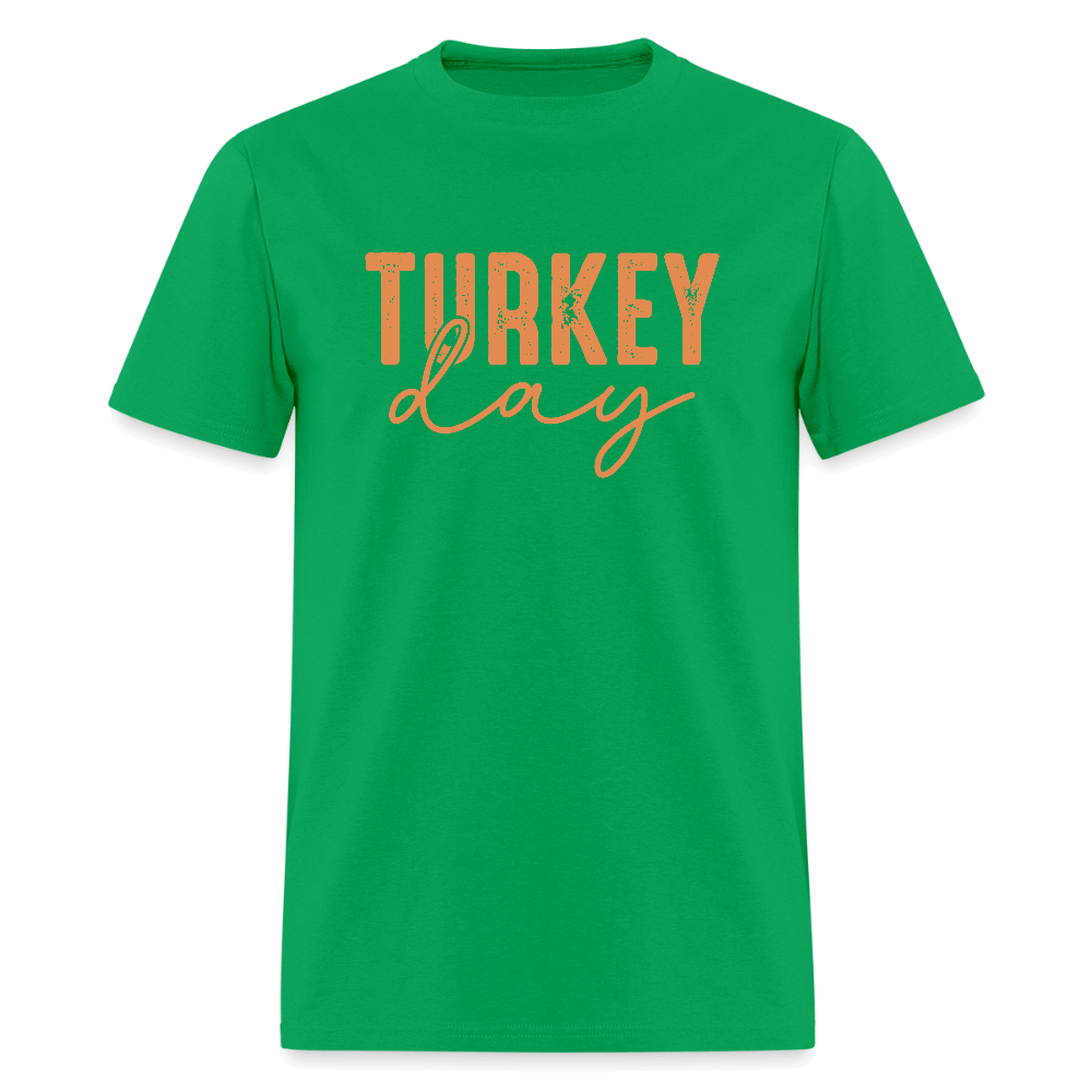 Turkey Day (Thanksgiving) T-Shirt Color: safari