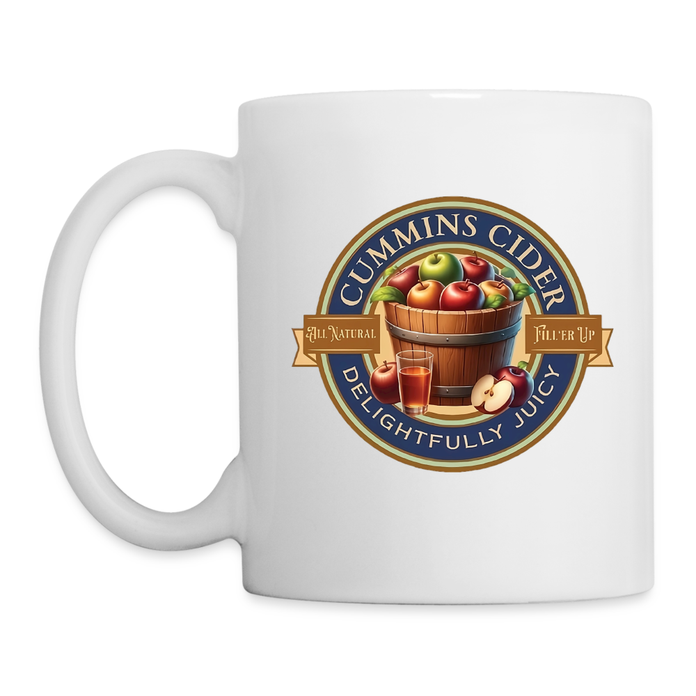 Cummins Cider (Funny Adult Humor) Coffee Mug - white