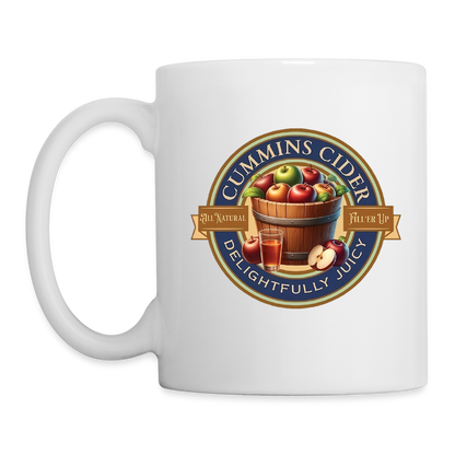 Cummins Cider (Funny Adult Humor) Coffee Mug - white